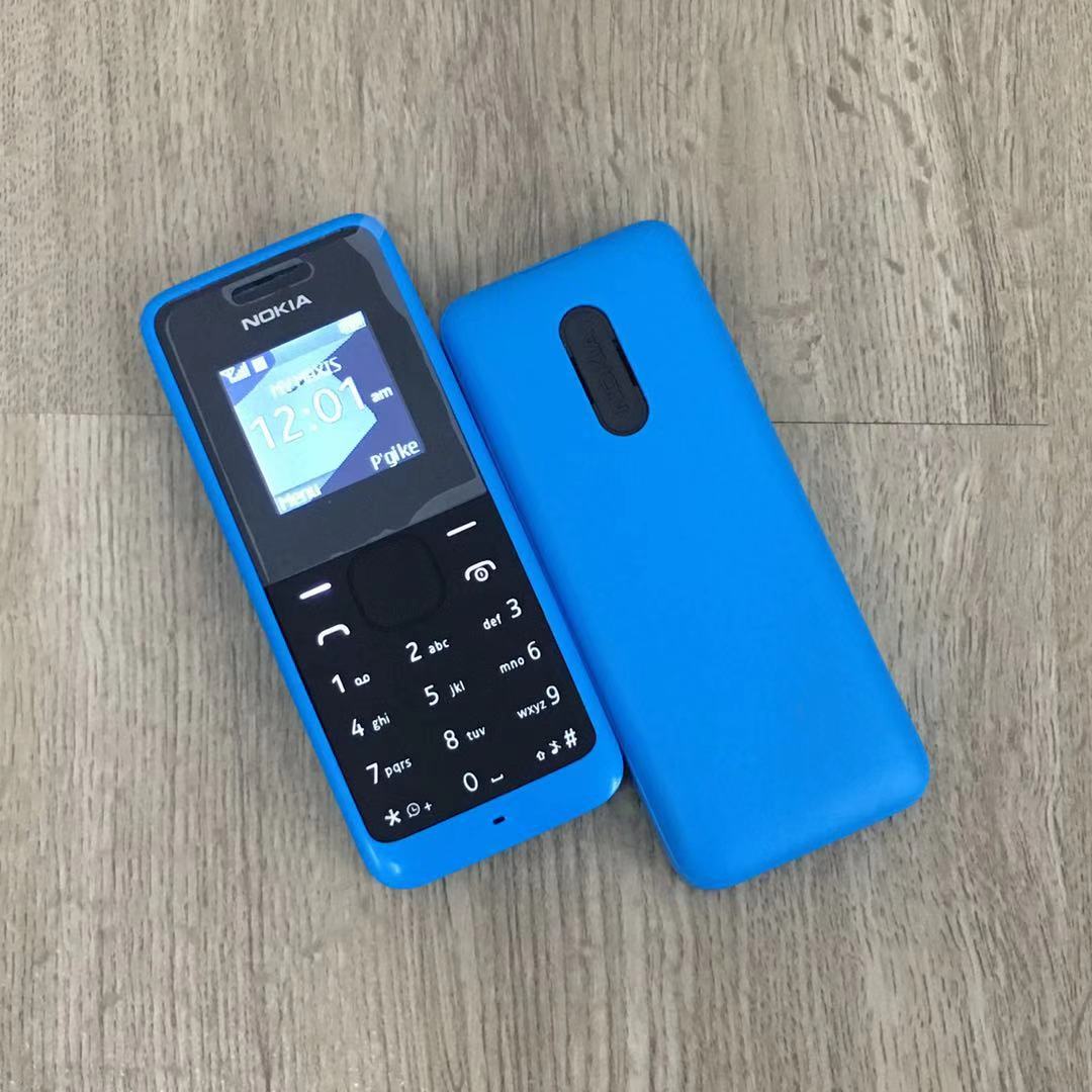 (BLUE)Nokia 105 95% NEW IMPORT REFURBISHED